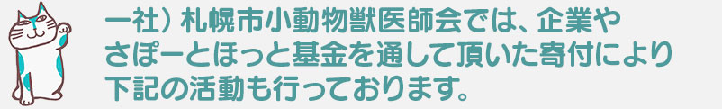 さっぽろほごねこ